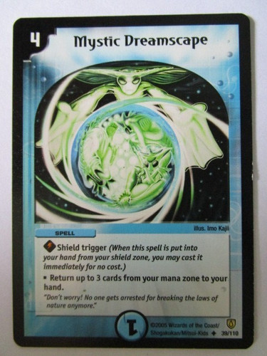 Duel masters mystic - masters, dreamscape