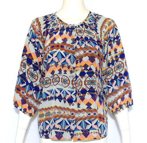 Tucker 100 silk geometric - tucker, 100%
