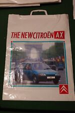 the new Citroen ax launch dealer motor show bag promotion vts vtr