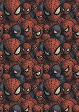 SPIDERMAN Birthday Gift Wrap -