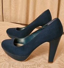 Size 6 Teal Green Court Shoes