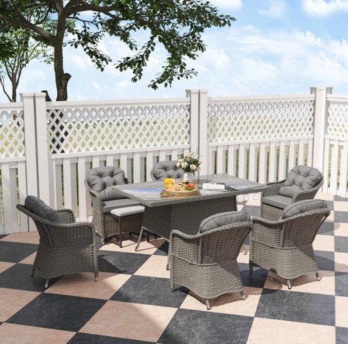 Seater garden dining table - garden,