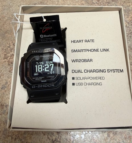 Casio shock h5600mb solar - g-shock, dw-h5600mb