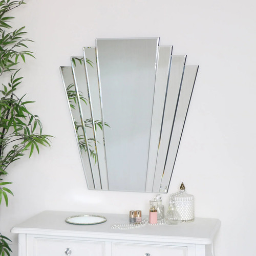 Large art deco - art, frameless