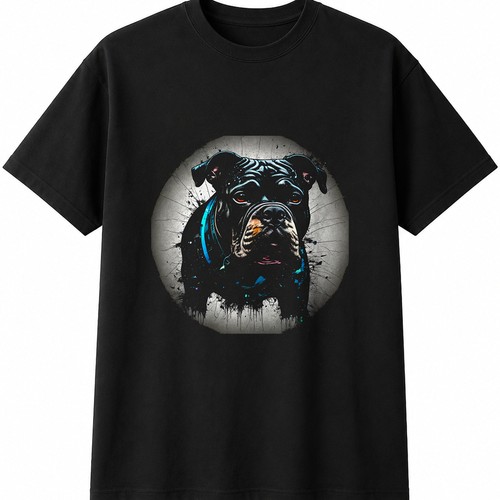 American bully detailed - american,