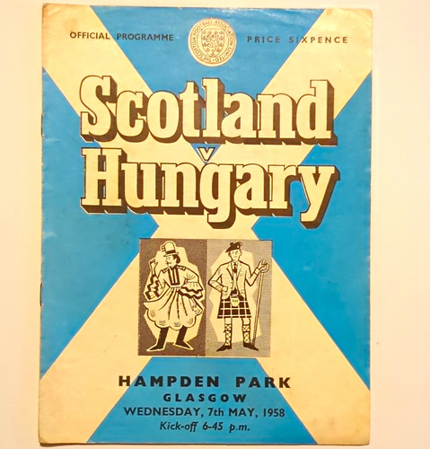 Official programme scotland - scotland, v