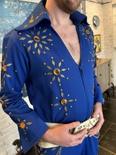 Vintage Elvis Blue Jumpsuit