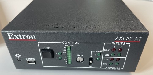 Dante extron axi 22at 2 - dante,