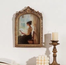 Antique Arch Shaped Photo