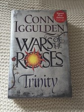 War Of The Roses Trinity By Conn Iggulden - Signed 1st Edition HB Book