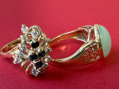 2x14 gold ringr - ct, scrap