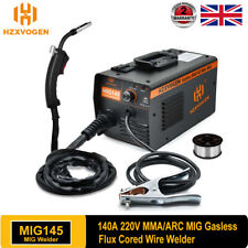 HZXVOGEN 145Amp MIG Welder MIG Welding Machine Gasless Flux Core Weld Portable