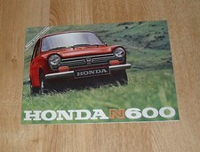 Honda N600 Brochure 1967-1968