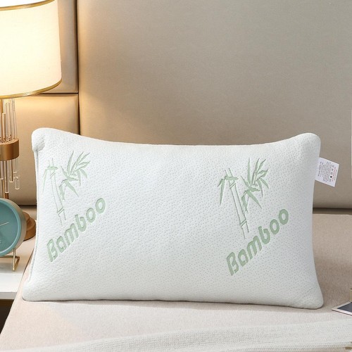 Bamboo memory foam pillow - bamboo,