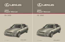 2002 Lexus IS 300 Shop Service