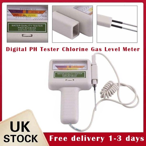 Digital tester chlorine gas - ph,