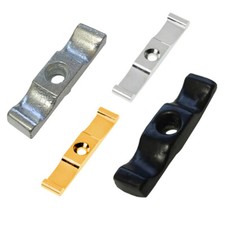 Turn Button in Brass Chrome