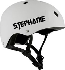 2x Custom Name Helmet Stickers