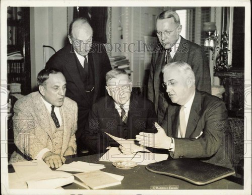 1931 press photo - photo, secretary