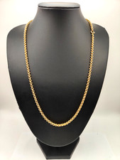 9ct YELLOW GOLD BELCHER LINK