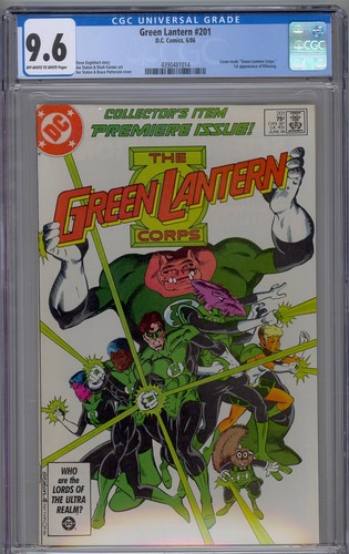 Green lantern 201 1986 - green,