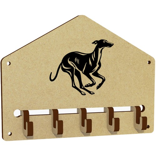 Running greyhound key holder - 'running,