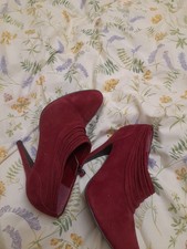 Red Heels  Jasper Conran  Size6 Very Nice  Shoes Smart And Stylish     Suede