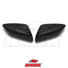 GLOSS BLACK MIRROR COVERS CAPS