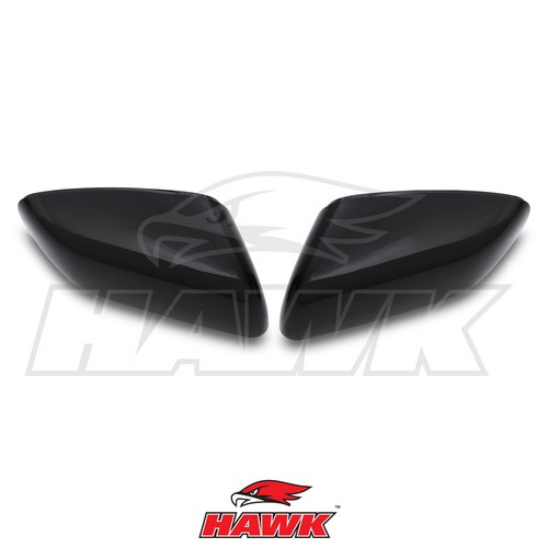 Gloss black mirror covers caps - gloss,