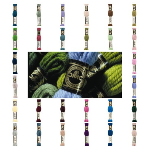 Dmc ply tapestry embroidery - 4,