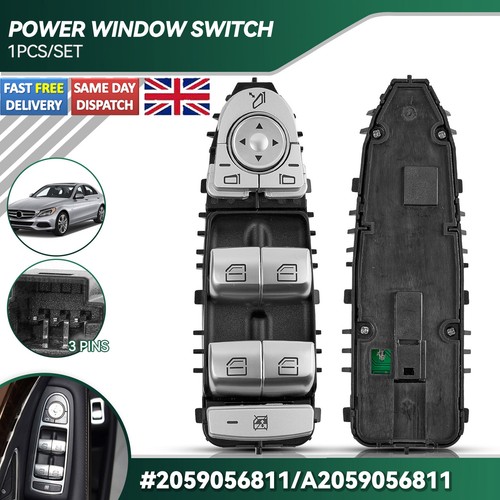 Front door window control - front,
