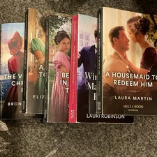 5 x  Mills & Boon Historical Romance Books from 2025 - LOT ONE