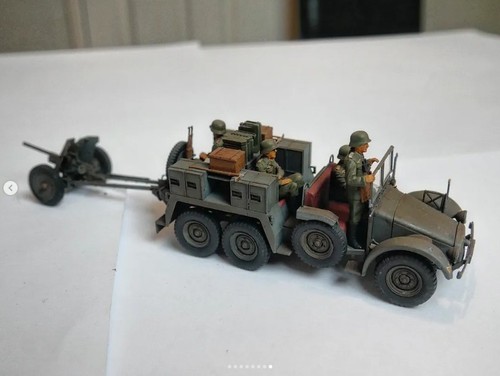 Tamiya scale german krupp - 1-35,