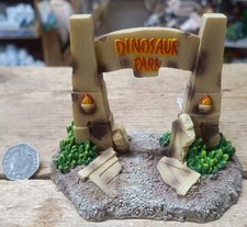 Jurassic Dinosaur Park Gate