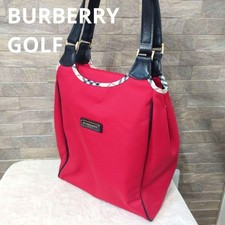 BURBERRY GOLF Nova Check Red