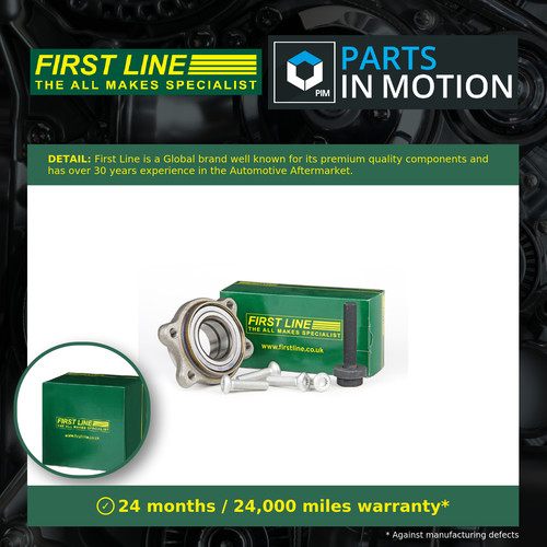 Wheel bearing kit - kit, audi