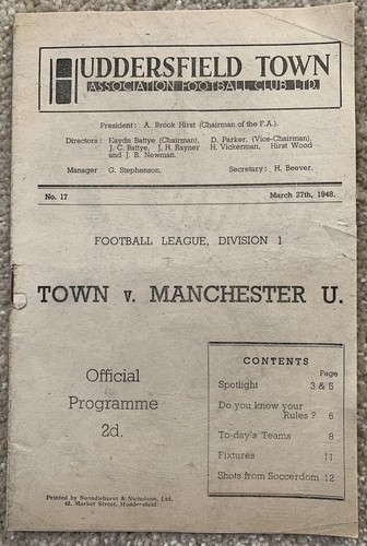 Huddersfield town manchester - huddersfield,