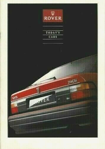 Rover range 1989 - range, 1989-1990
