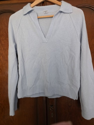 Baby blue pure cashmere jumper - baby,