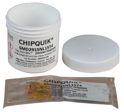 Chip quik solder paste no - chip,
