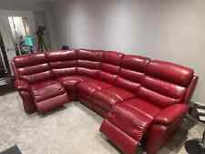 Leather sofa 5 seater bought 2