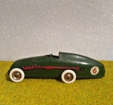 Triang Minic Clockwork Tinplate Racing Car No 6, In Good Working Condition