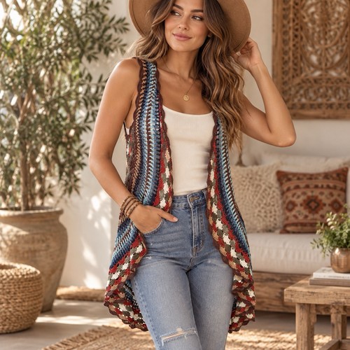 Almost famous long crochet - almost,