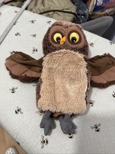 IKEA Vintage Owl Hand Puppet Soft Plush Toy