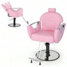 COSTWAY Barber Chair Reclining