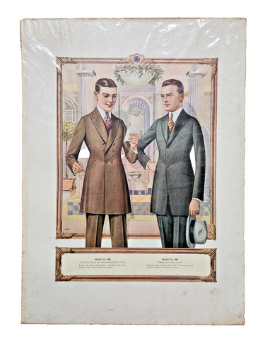 1920 antique men suiting - 1920's, men's