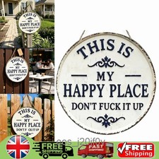 Funny Garden Metal Sign This