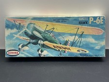 Aurora 1/48 - Curtiss Hawk P-6E 116-100 - MISSING PARTS SEE DESCRIPTION