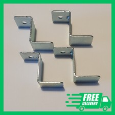 10002281 x 4 IKEA Metal Z Shape Bracket for BEKANT desk