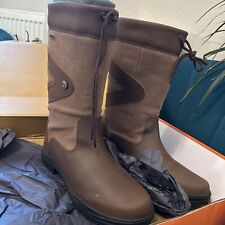 Horse Riding Shoe size 9.5 Boots long knee high length outdoor use farming horse